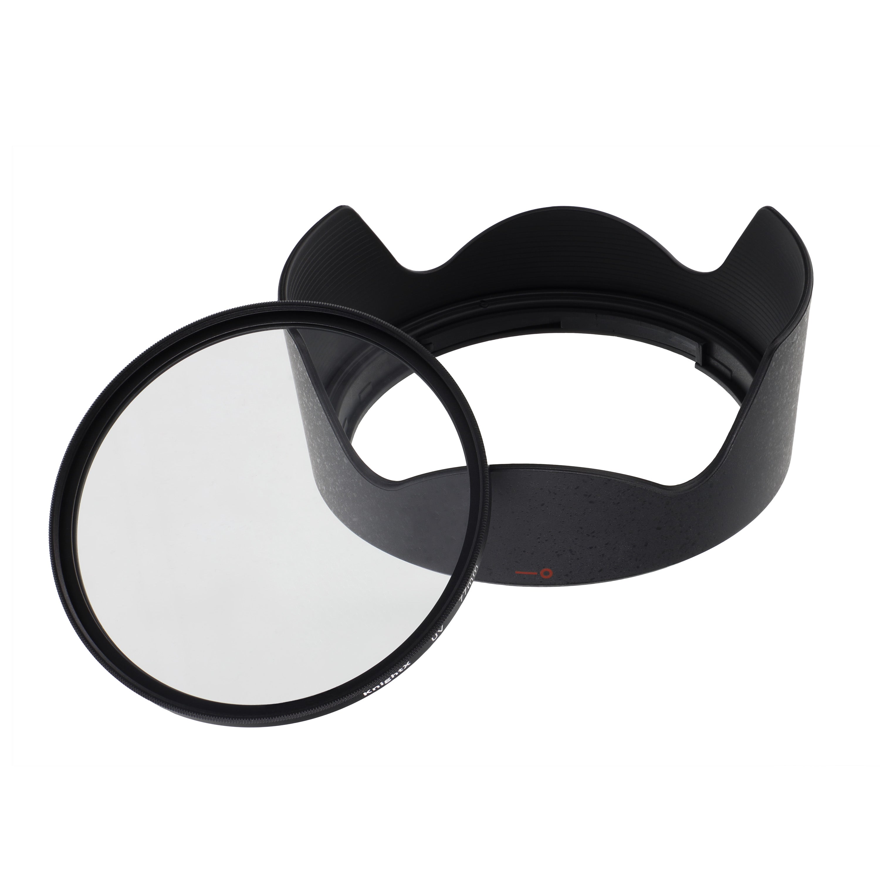 Kit Parasolar si Filtru KnightX Black Protector pentru Canon RF f4 24-105 L USM