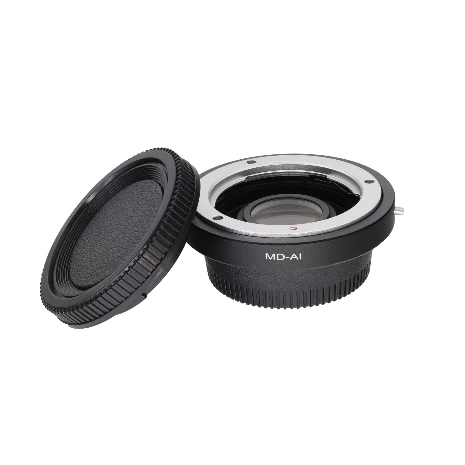 Adaptor Montura MD - AI, Minolta MD - Nikon AI (F) cu lentila de corectie