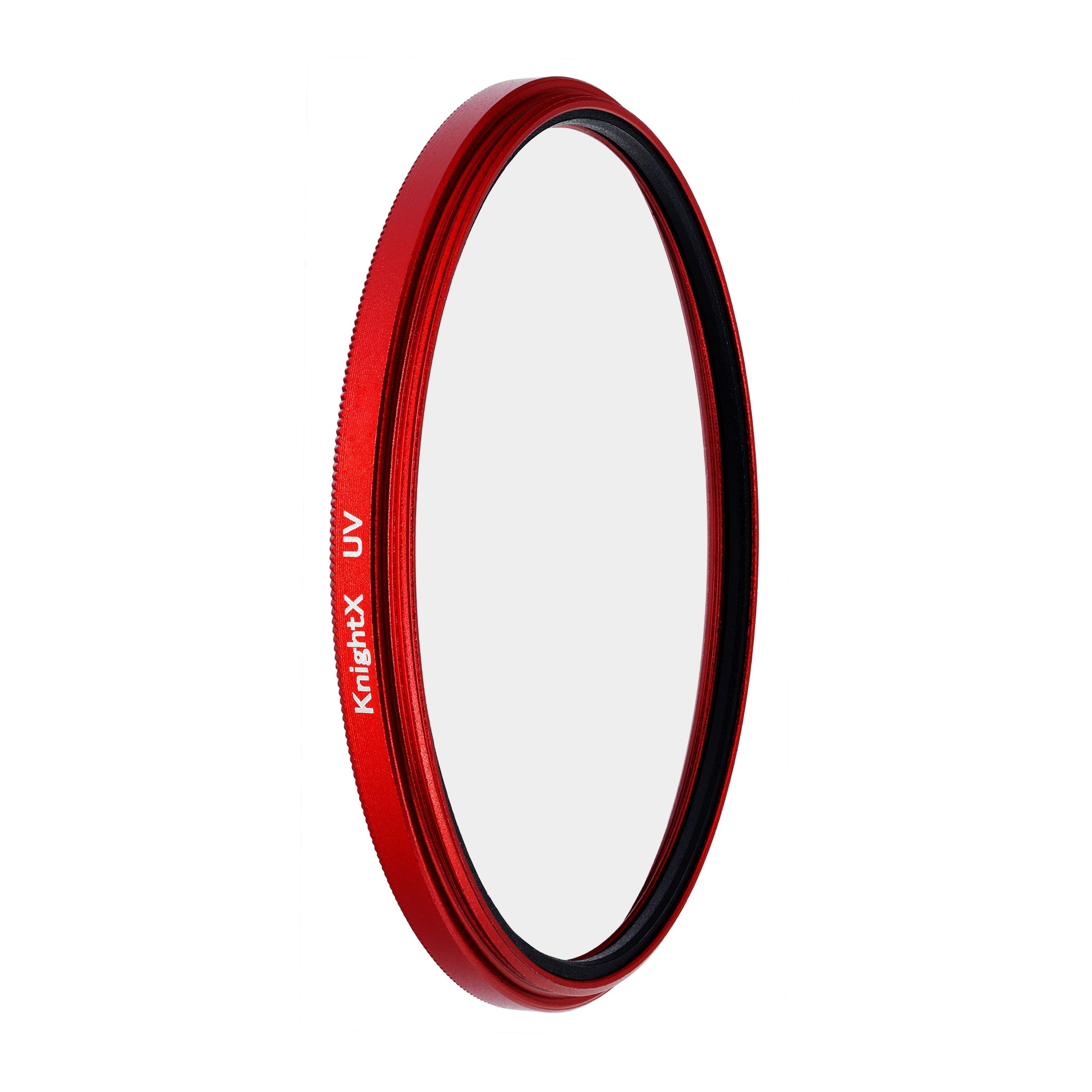 Filtru Foto UV, KnightX, 62mm, Red Protector, Slim, Sticla optica