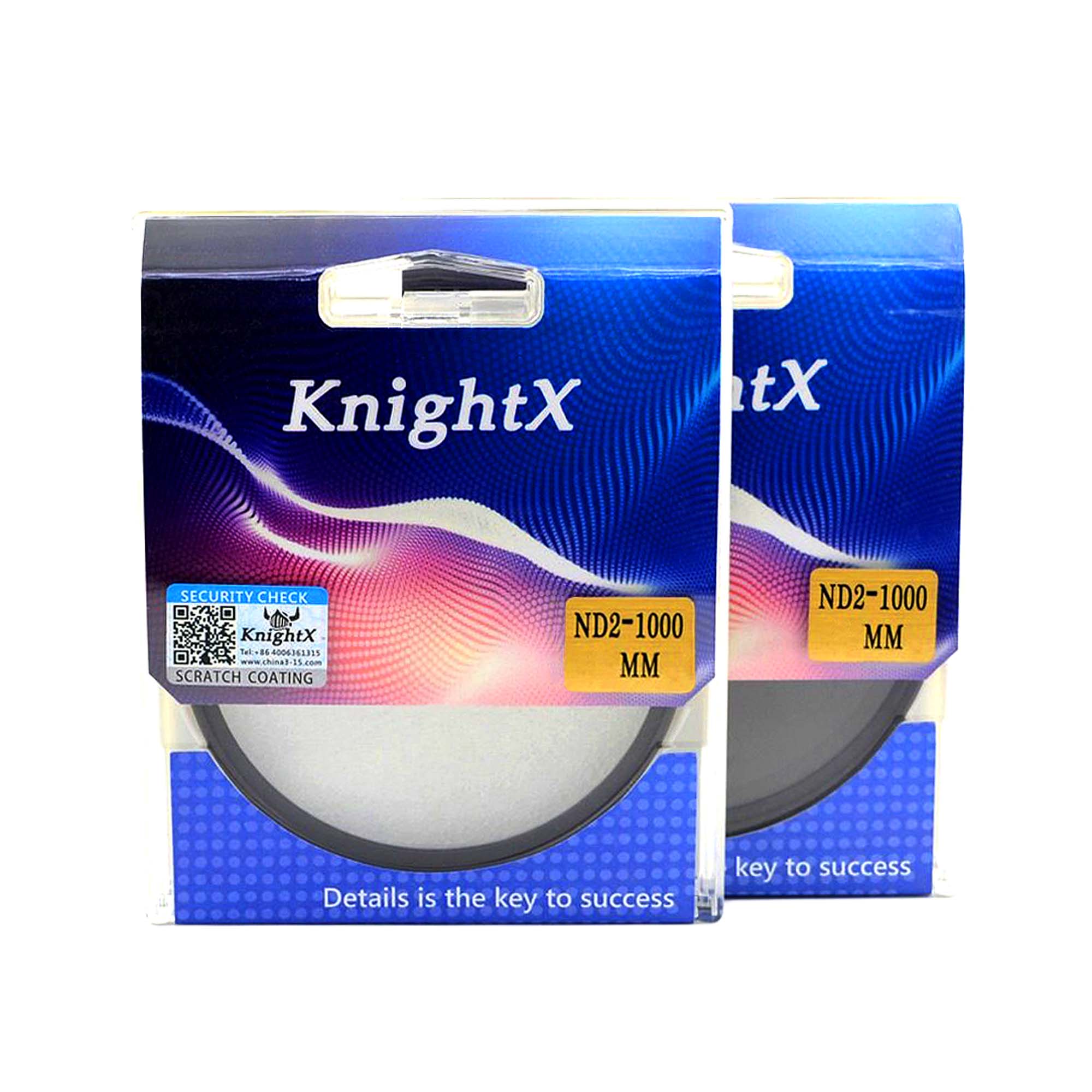 Filtru ND2-ND1000, KnightX, 77mm, Vario Fader (Densitate Neutra Variabila 1-10 f stop), Slim