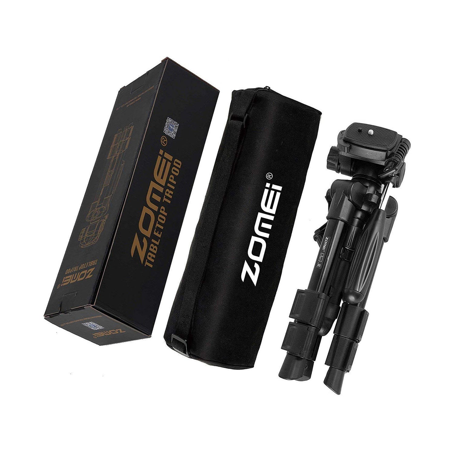 Mini Trepied Foto, Profesional, Zomei, Q100, Black