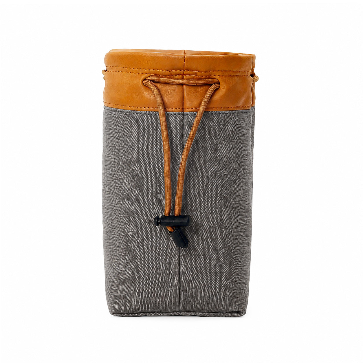 Geanta Foto S.C.COTTON 18 x 10.5 x 11 cm - Interior Fleece, Exterior Impermeabil, Gri