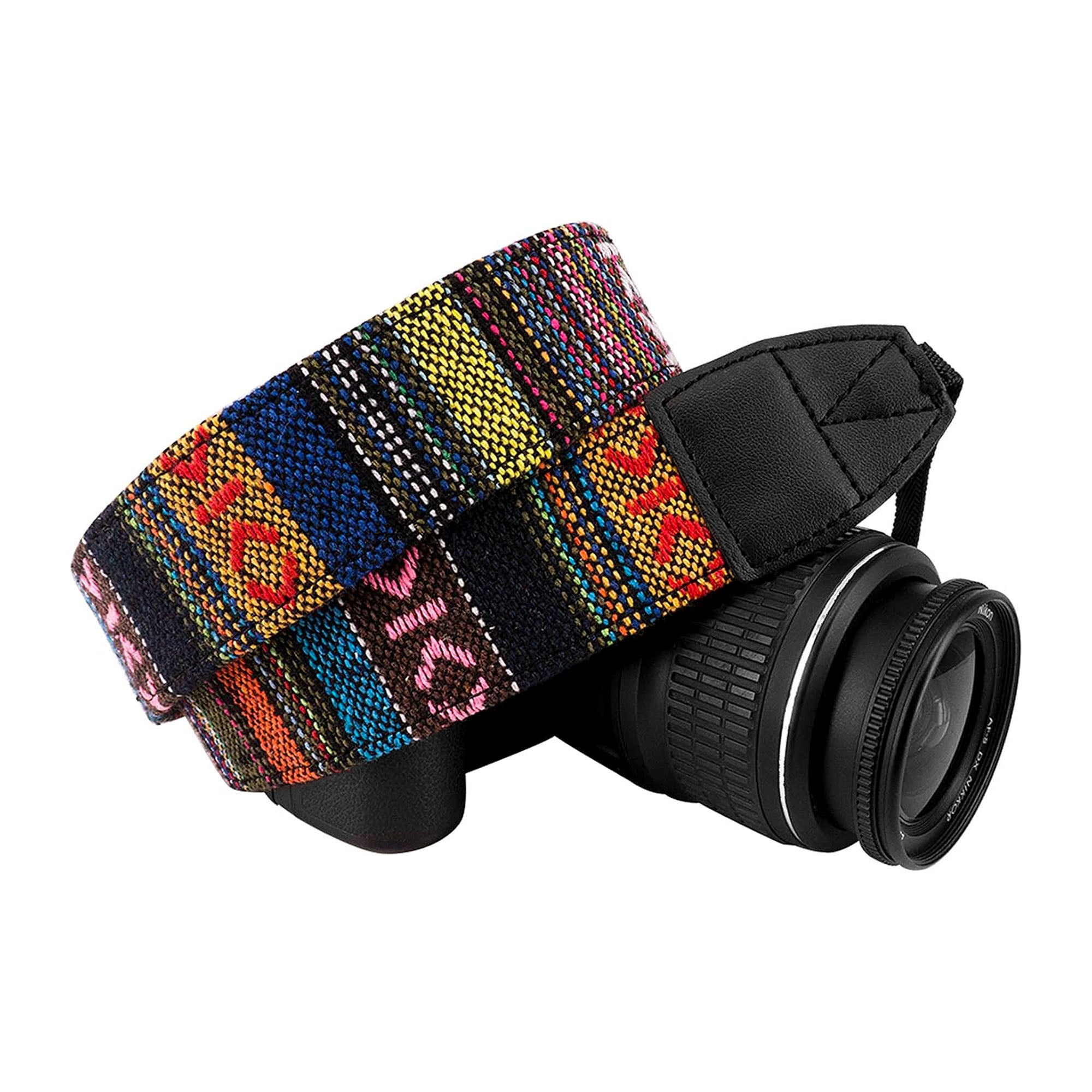 Curea de Umar pentru Camere Foto DSLR si Mirrorless – Universala, Reglabila, Vintage Classic