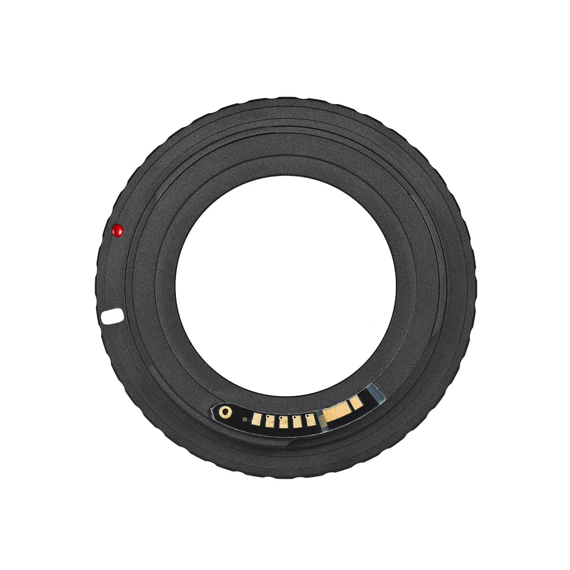 Adaptor Montura M42 - Canon EOS confirmare focus (montura EF, EF-S)