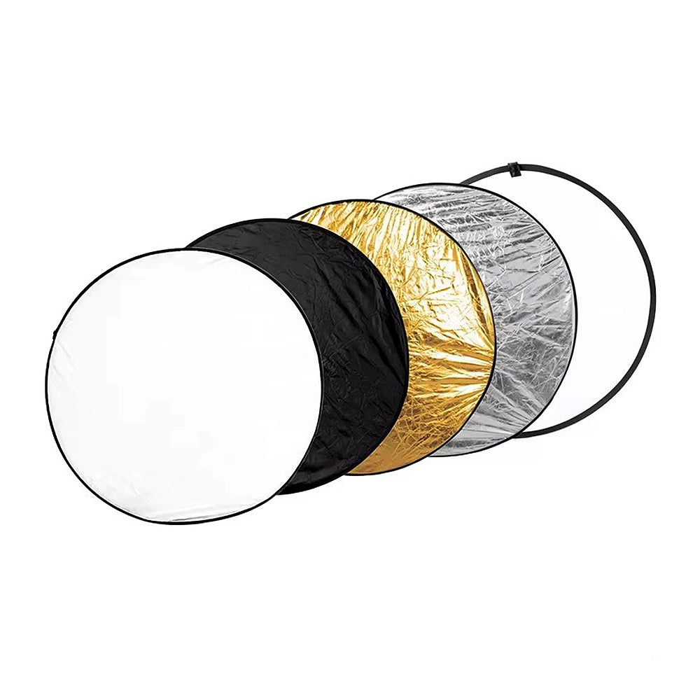 Set Reflector Foto 5 in 1 pentru Studio, Puluz - Difuzie si Reflectie Lumina, Pliabil