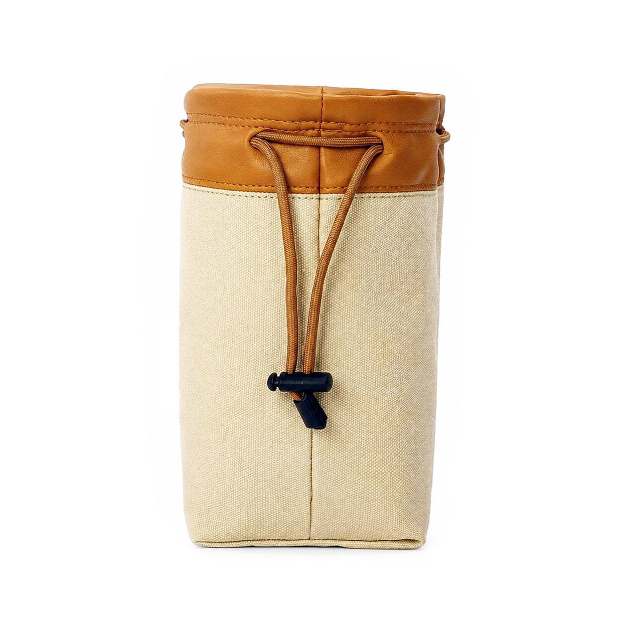 Geanta Foto S.C.COTTON 22 x 14 x 12 cm - Interior Fleece, Exterior Impermeabil, Bej