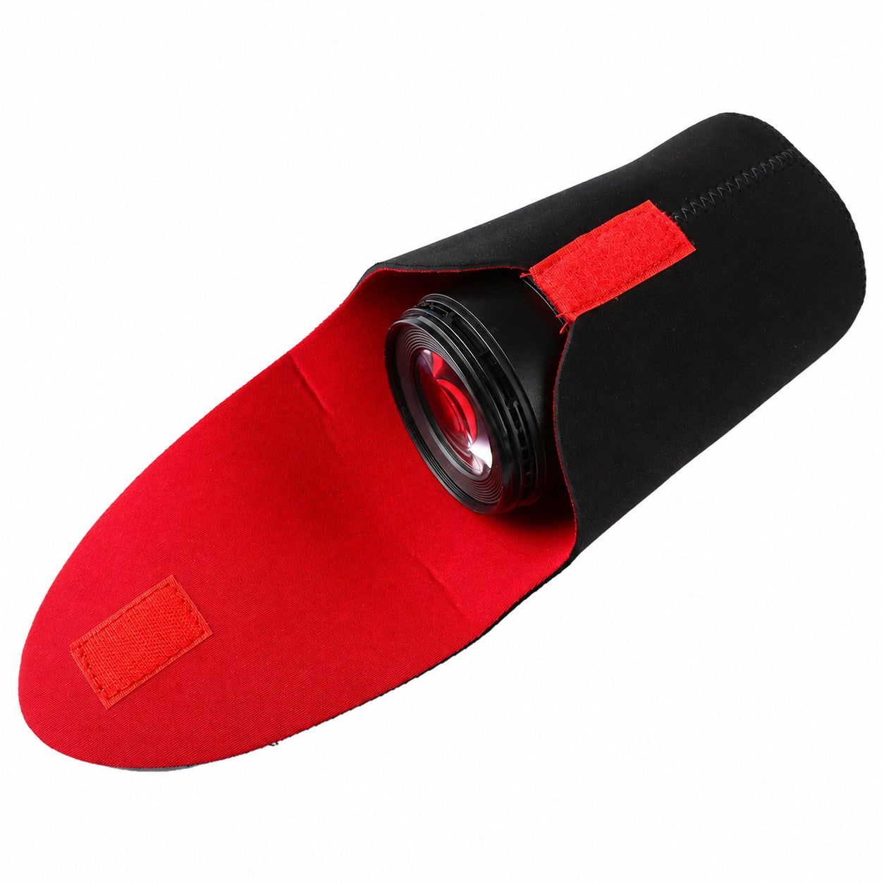 Husa Obiectiv Foto Marimea XXL - Neopren Antisoc cu Inchidere Velcro