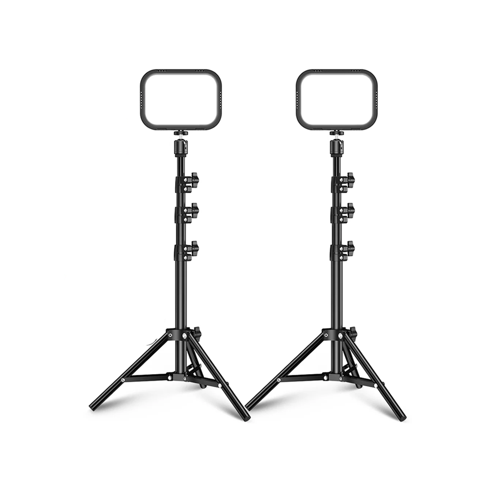 Set 2 Lumini Studio Led Apexel, Multifuncțional, Telecomanda IR, 3300K-5600K