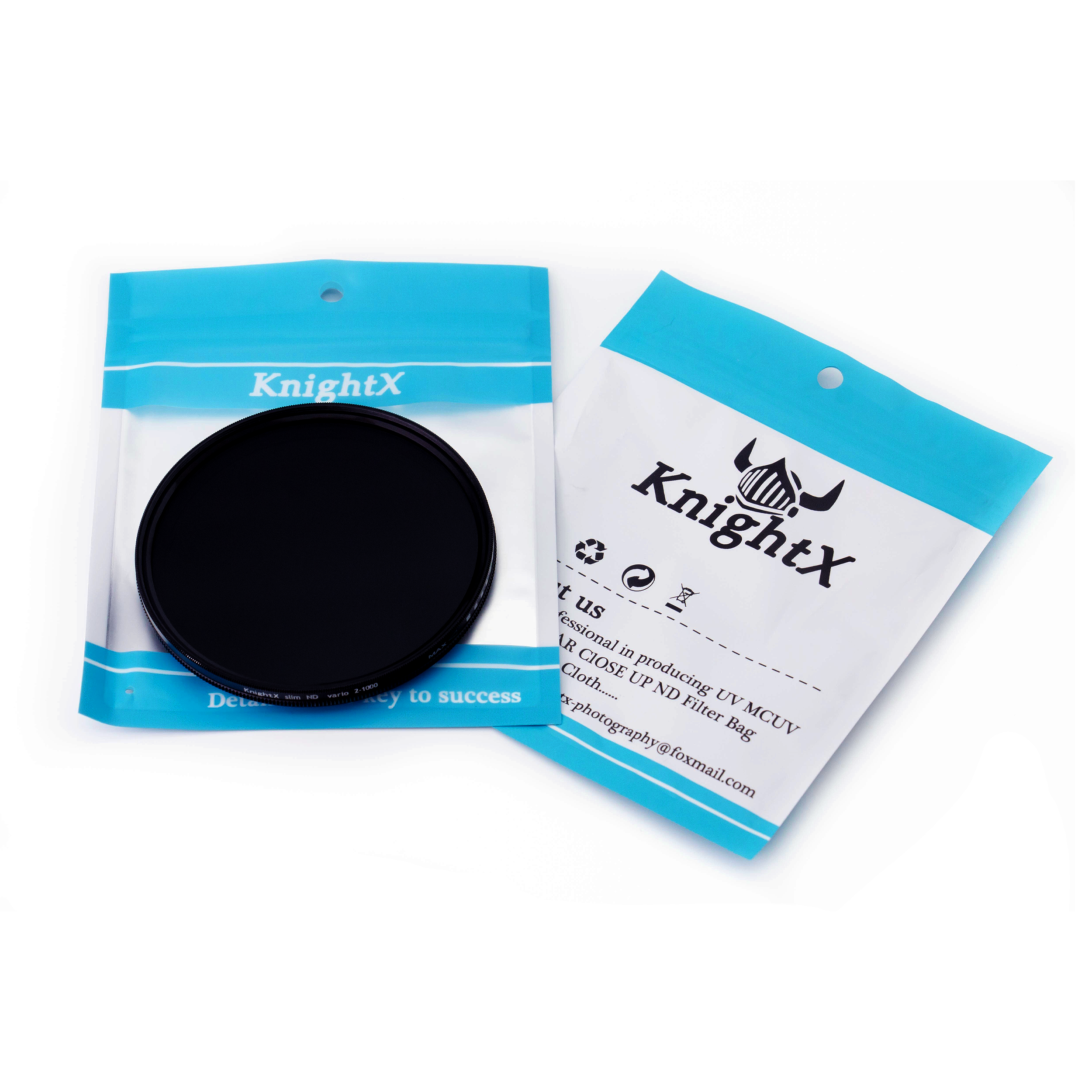 Set 2 Filtre Foto CPL, ND8, KnightX Starter, 77mm + Husa CADOU