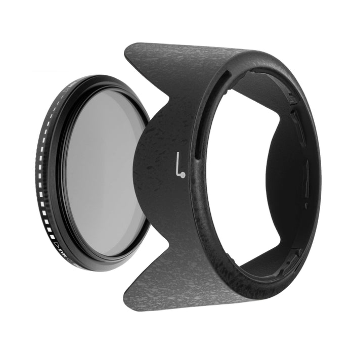Kit Expunere pentru Nikon AF-P DX 18-55mm - Filtru ND2-ND1000 KnightX 55mm + Parasolar HB-N106