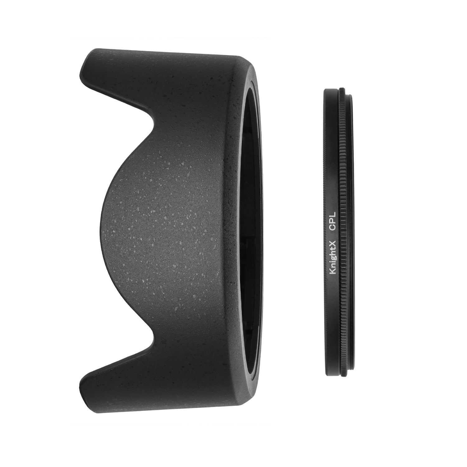 Kit Parasolar si Filtru CPL KnightX pentru Canon RF 24-105mm f/4-7.1 IS STM