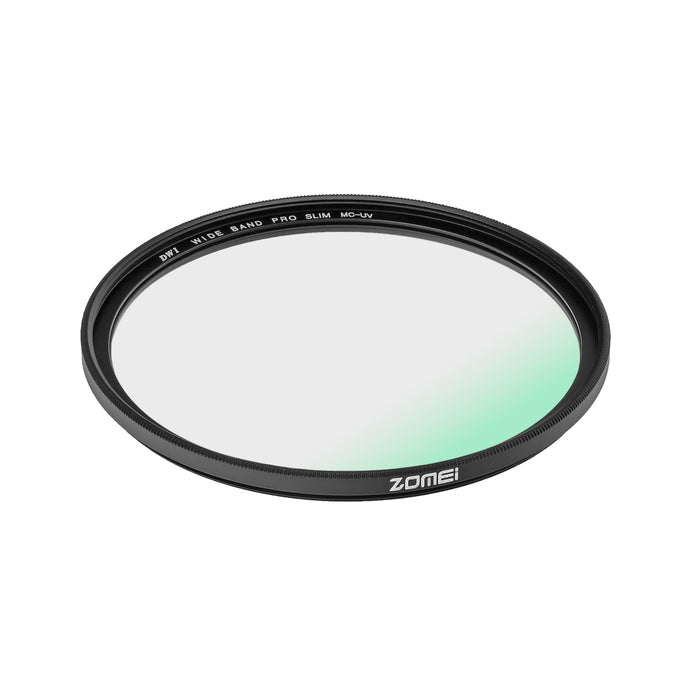 Filtru MC UV Zomei 49mm DW1 Pro, sticla HD multicoated, rama slim din aluminiu anodizat