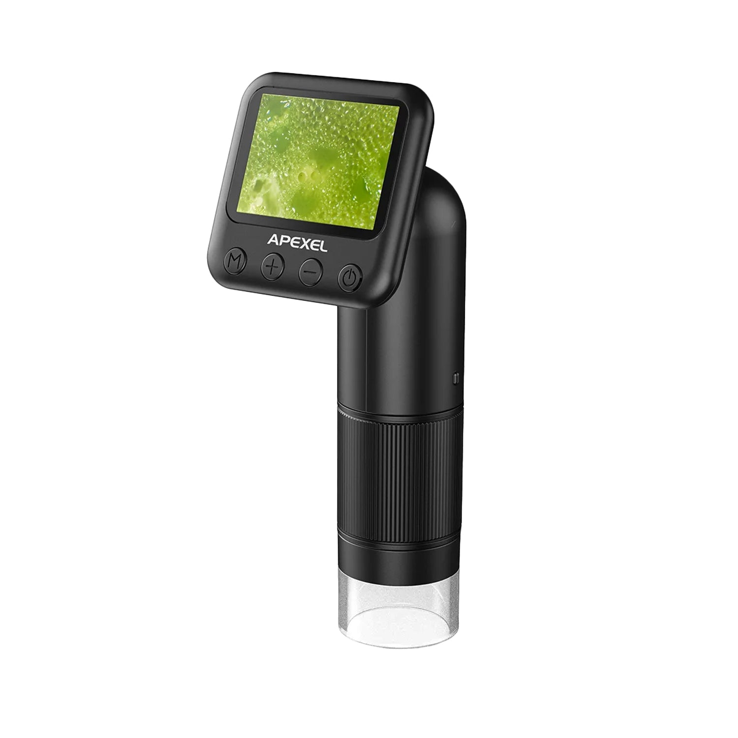 Microscop Digital HD, Apexel, 400-800X, Display IPS, LED, Slot Card, Negru