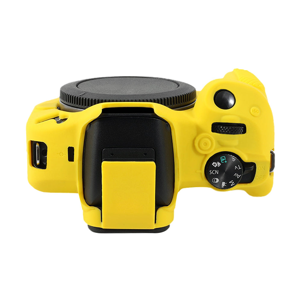 Husa de Silicon pentru Canon EOS R50 - Protectie Body Anti-zgarieturi si Anti-soc - Galben