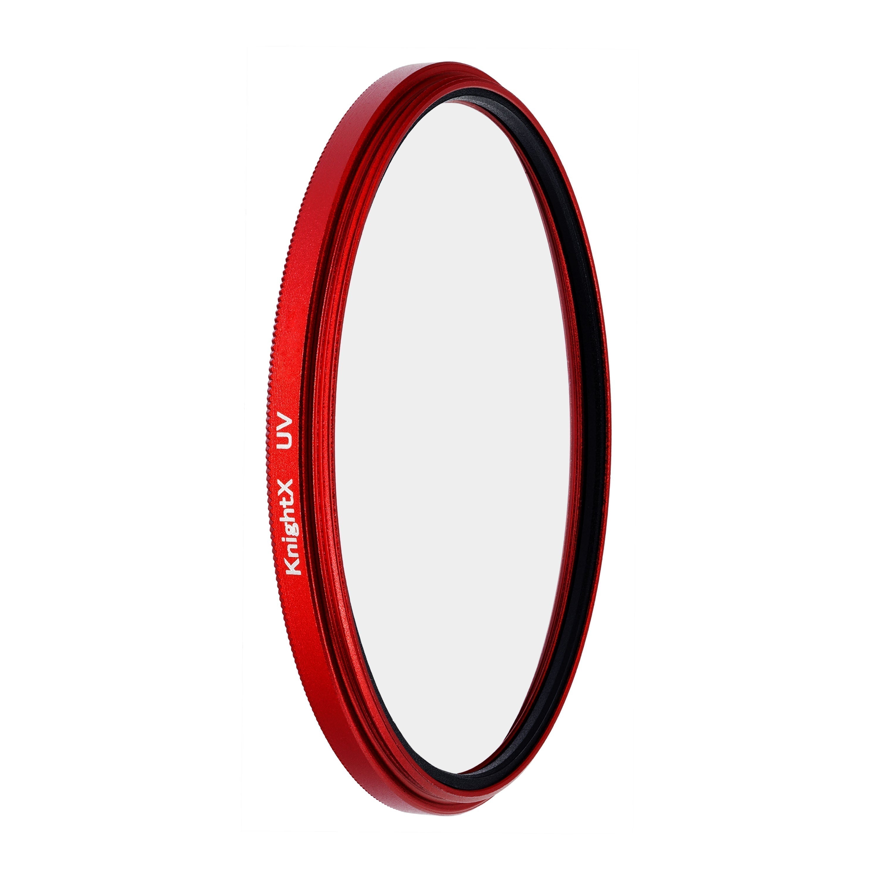 Filtru Foto UV, KnightX, 77mm, Red Protector, Slim, Sticla optica