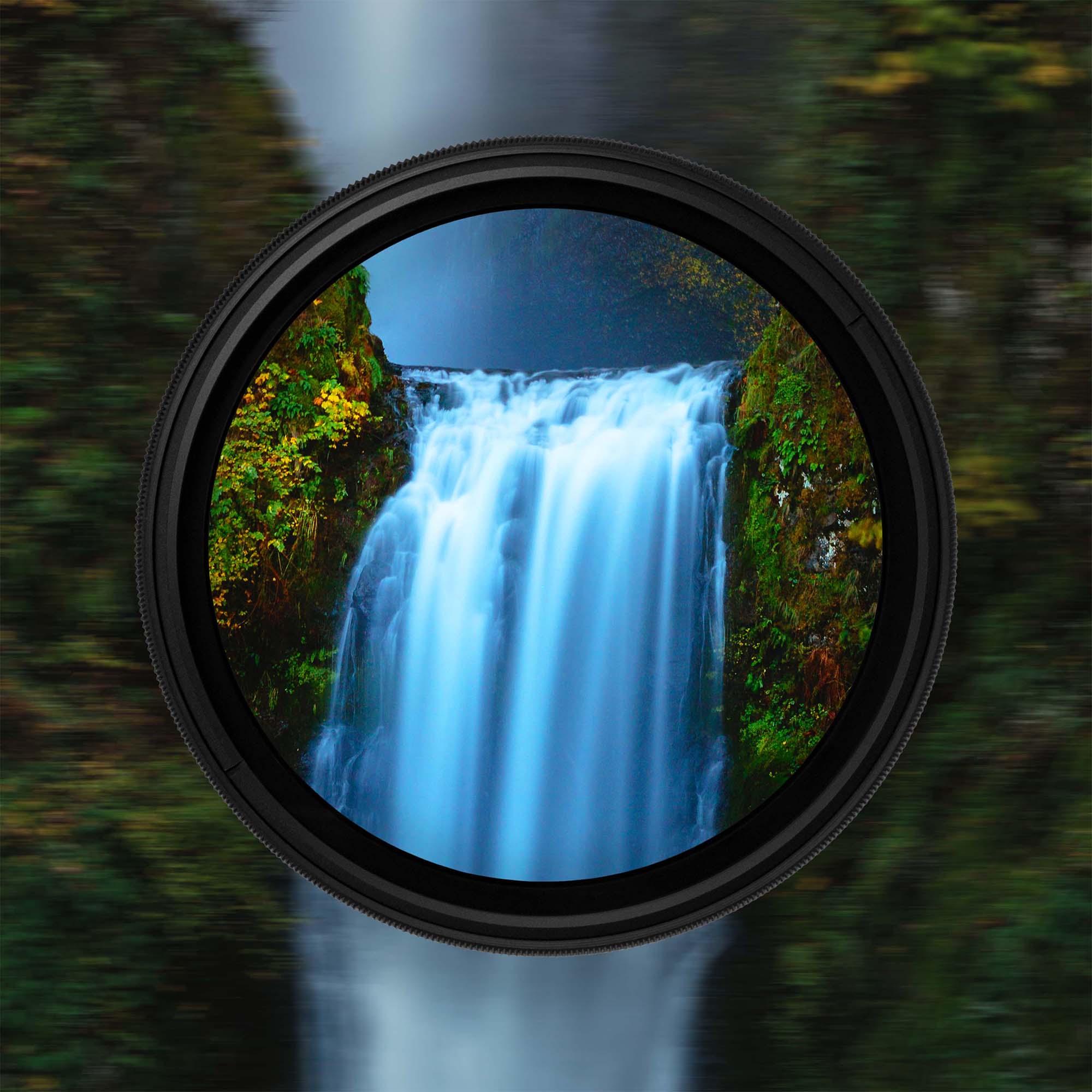 Filtru ND2-ND1000, KnightX, 62mm, Vario Fader (Densitate Neutra Variabila 1-10 f stop), Slim