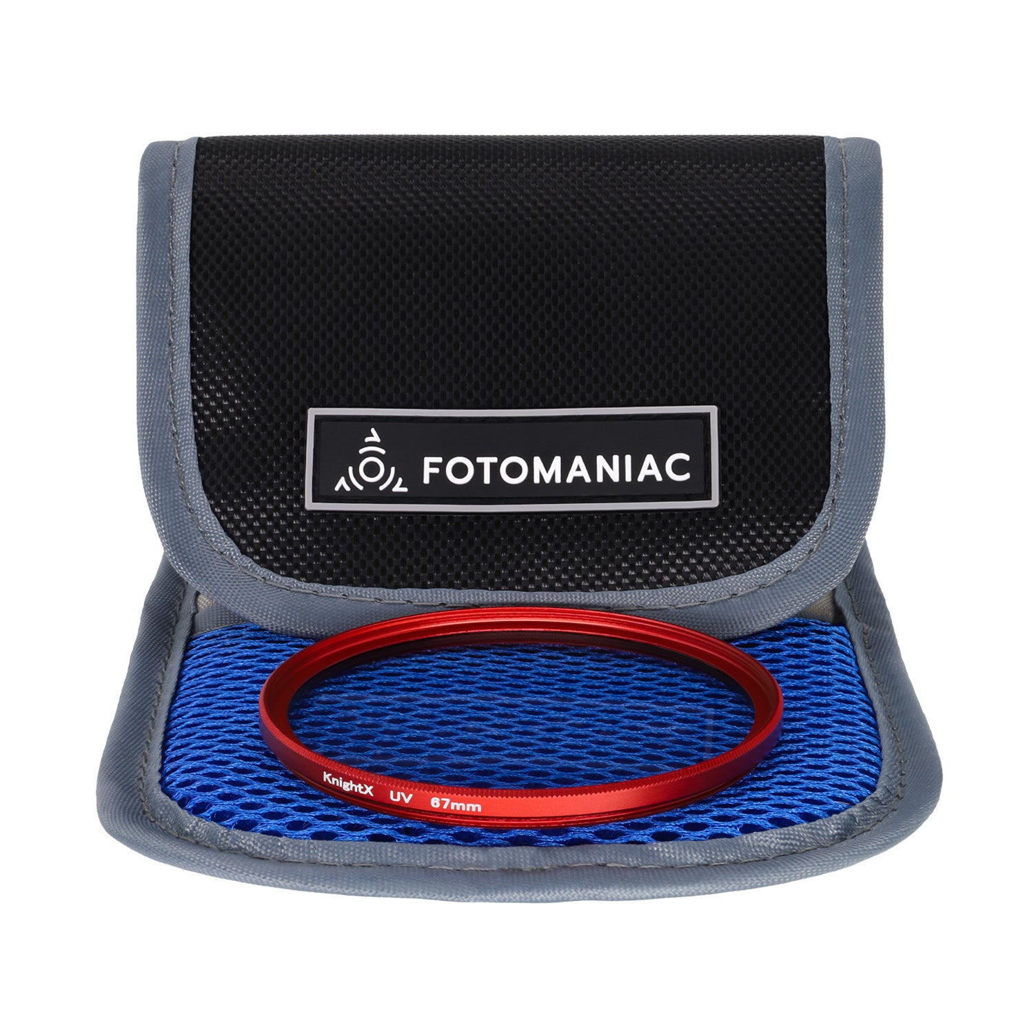 Set UV, CPL, CloseUp Macro +10, KnightX Entuziast, Red, 49mm + Husa & Laveta CADOU