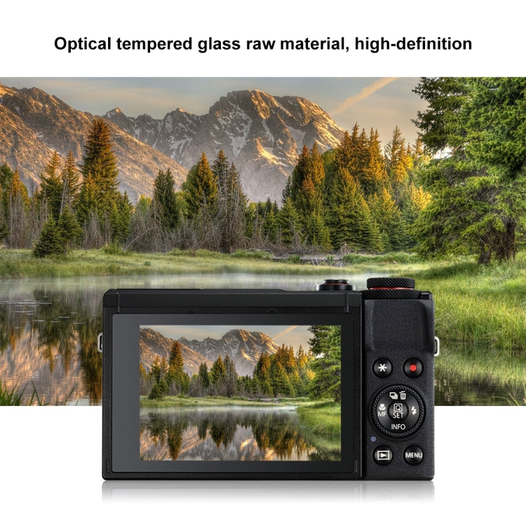 Folie Protectie Sticla Securizata PULUZ 2.5D 9H pentru Canon EOS 850D, EOS M200 si PowerShot G7 X Mark III