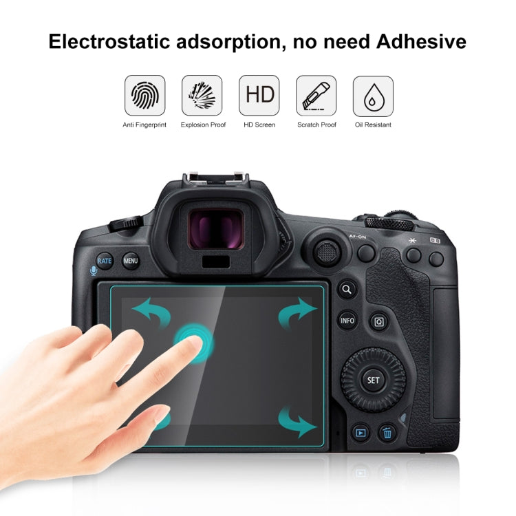 Folie Protectie Sticla Securizata PULUZ 2.5D 9H pentru Canon EOS R5, EOS R5C