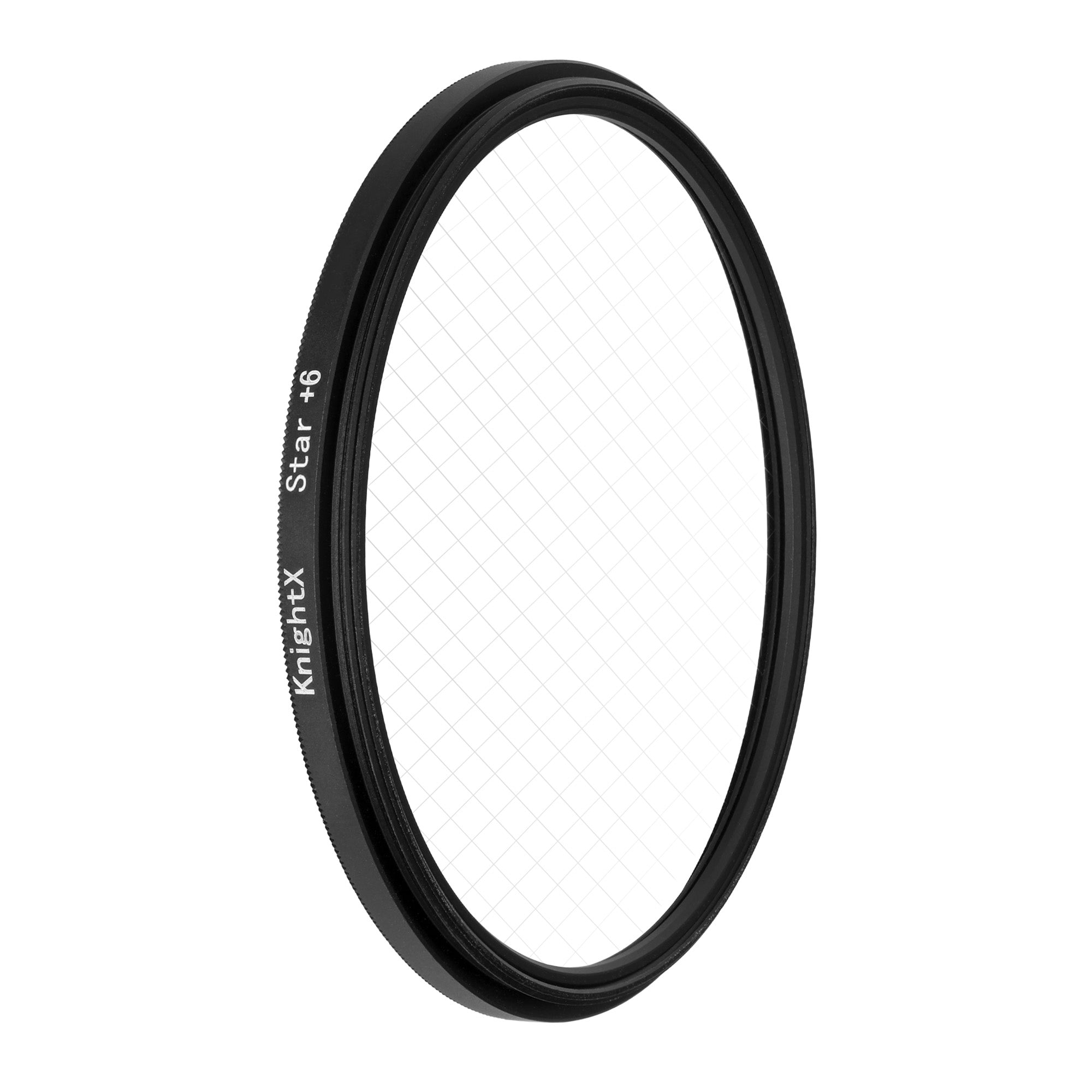 Filtru Foto Star, 6 raze, KnightX, 77mm, Inel Rotativ, Ultra Slim