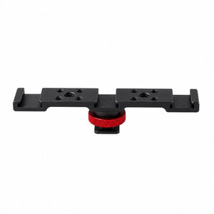 Suport Cold Shoe FotoManiac cu 3 Patine pentru LED si Microfon