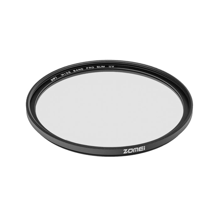 Filtru UV Zomei 58mm DW1 Pro, sticla HD, rama slim din aluminiu anodizat