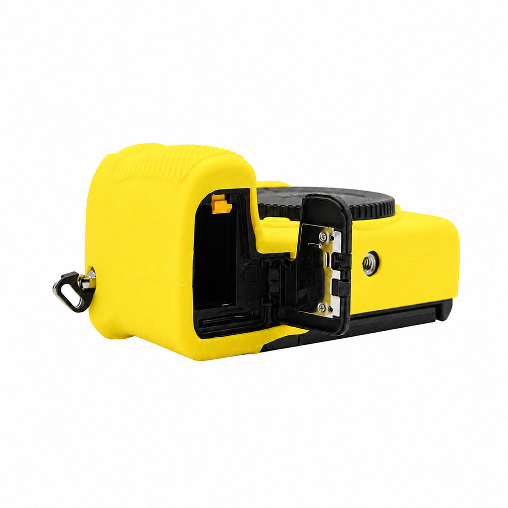 Husa Silicon pentru Nikon Z50II - Protectie Body Anti-zgarieturi, Decupaje Precise, Galben Intens