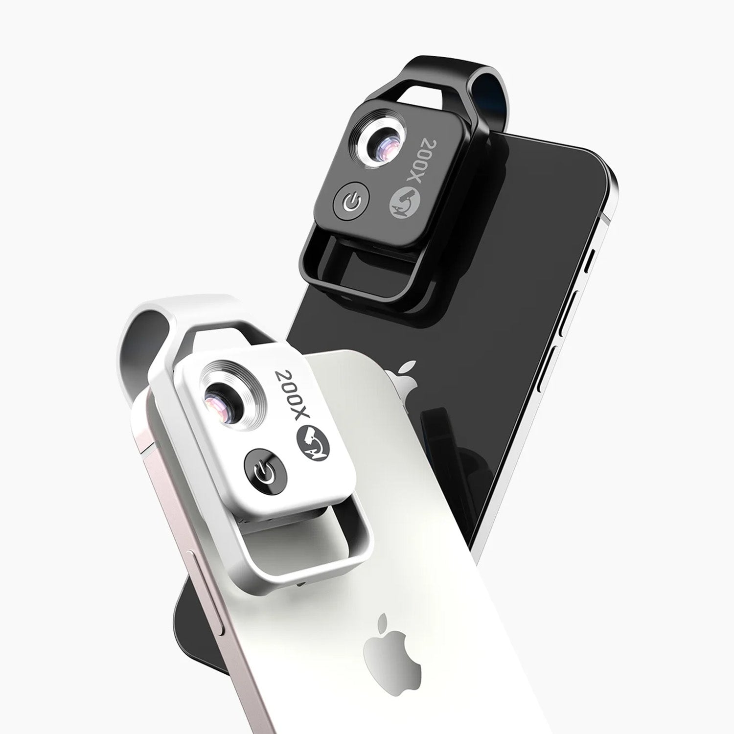 Clip universal Apexel pentru fixarea lentilei microscop 200X pe telefoane compatibile