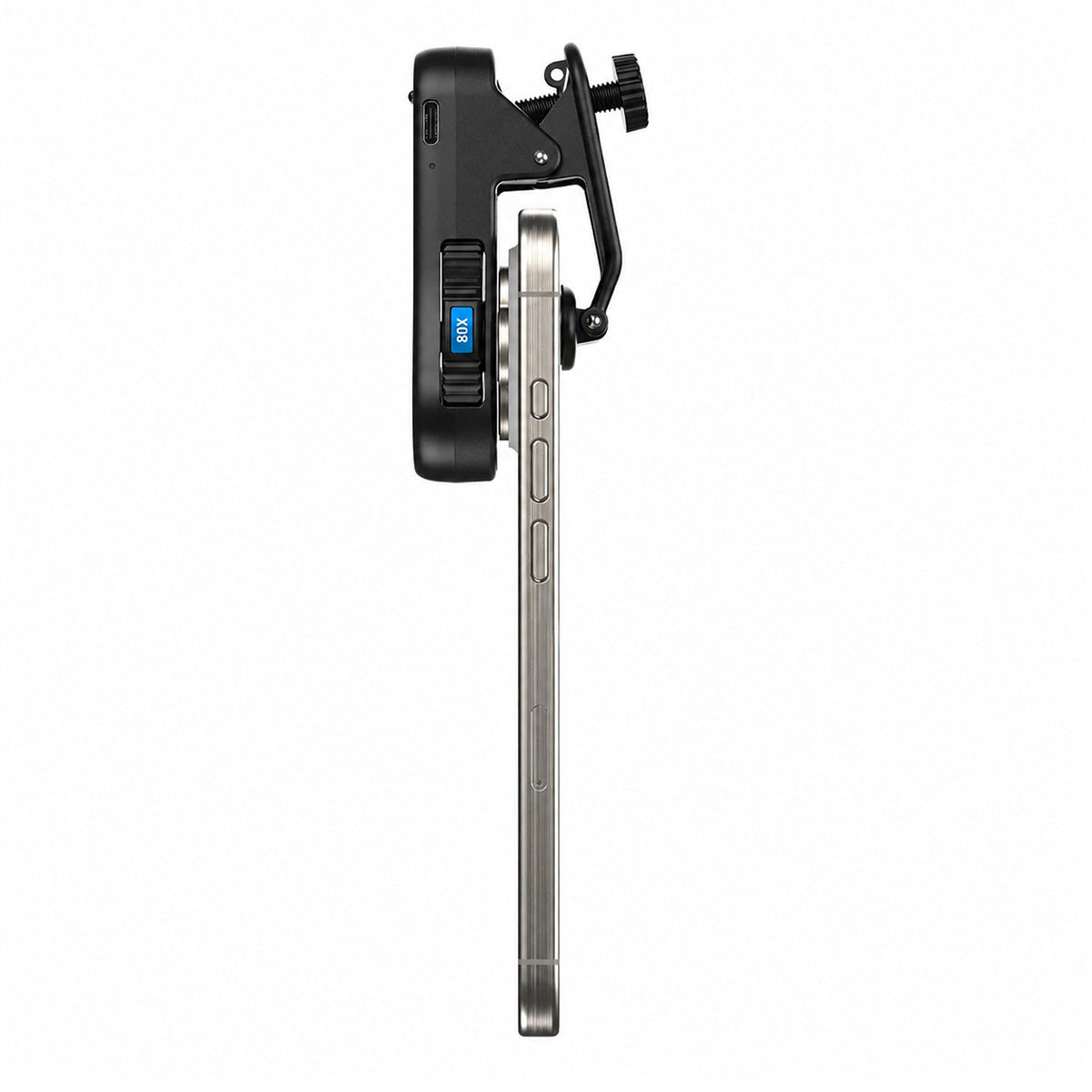 Kit complet Apexel TriScope pentru smartphone, cu microscop 40X 80X 120X, lumina LED si UV integrata