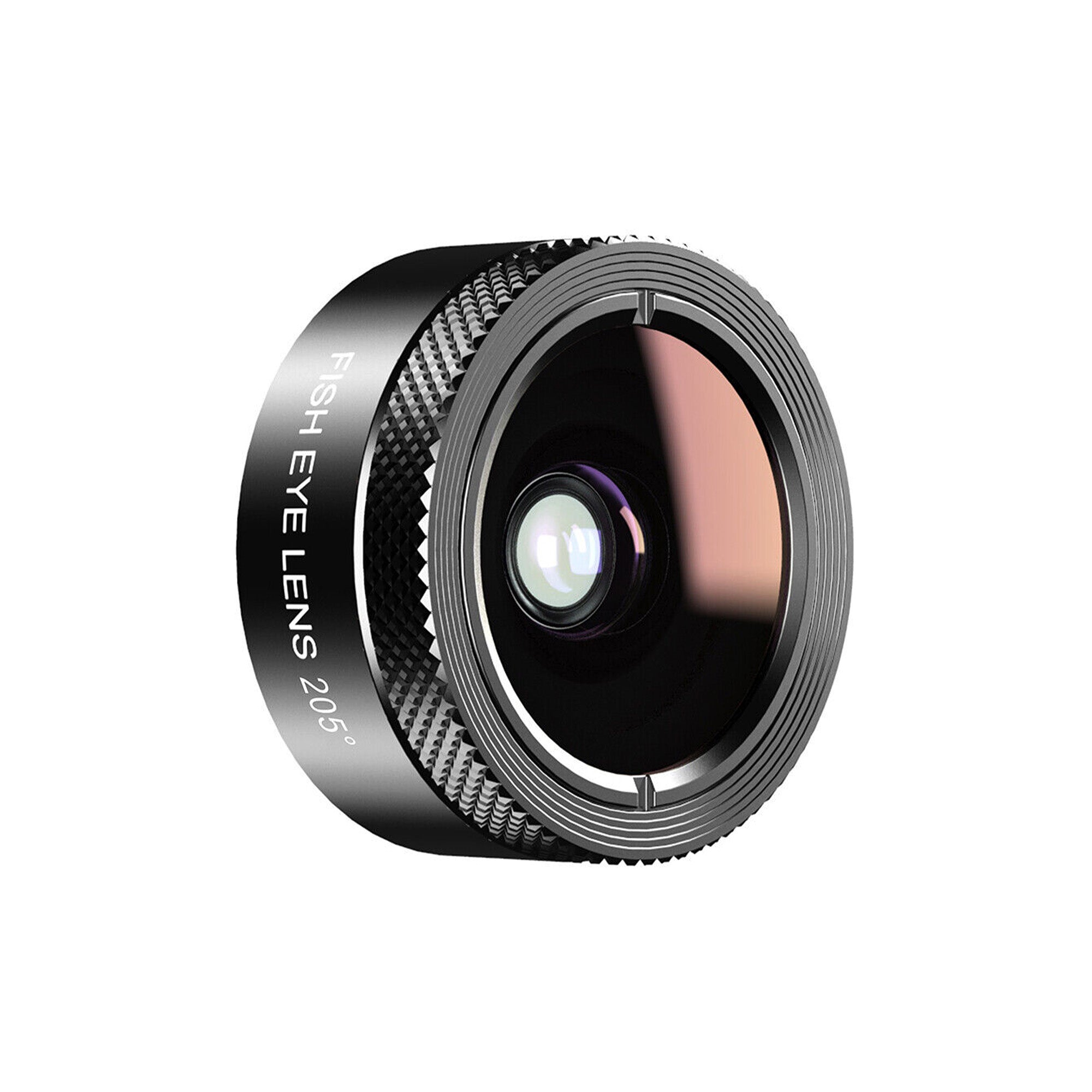 Lentila 205° Fisheye Apexel pentru telefon, pentru perspectiva curbata si fotografii creative cu smartphone-ul