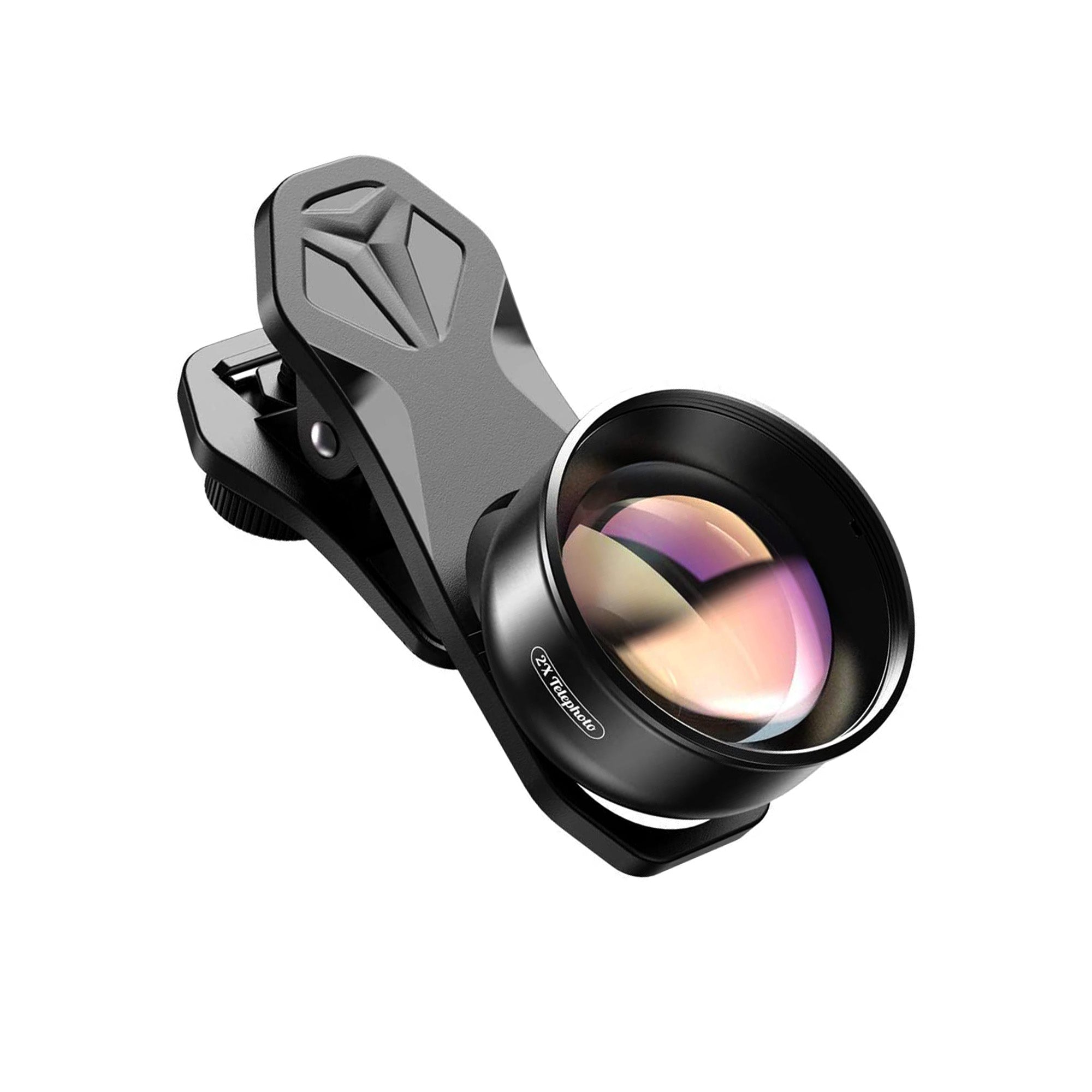 Lentila telephoto Apexel 2X pentru telefon, cu clip universal pentru portrete si cadre mai stranse