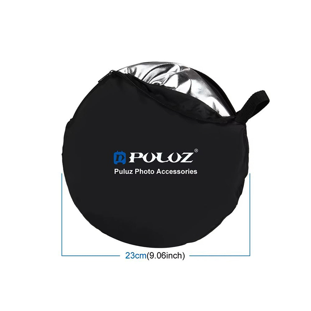 Set Reflector Foto 5 in 1 pentru Studio, Puluz - Difuzie si Reflectie Lumina, Pliabil