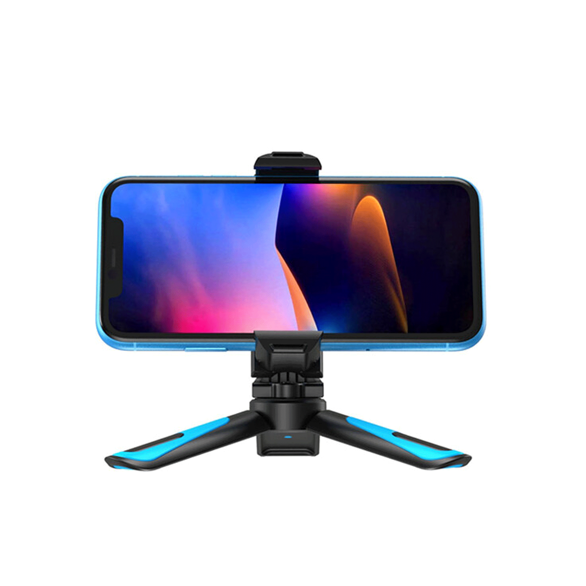 Trepied Apexel JJ08 cu suport pentru telefon, potrivit pentru filmari verticale, orizontale si continut social media